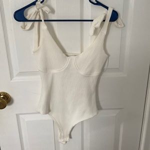 Cream Bodysuit